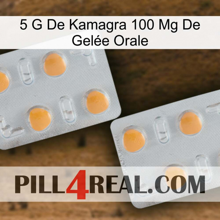 5 G De Kamagra 100 Mg De Gelée Orale 25